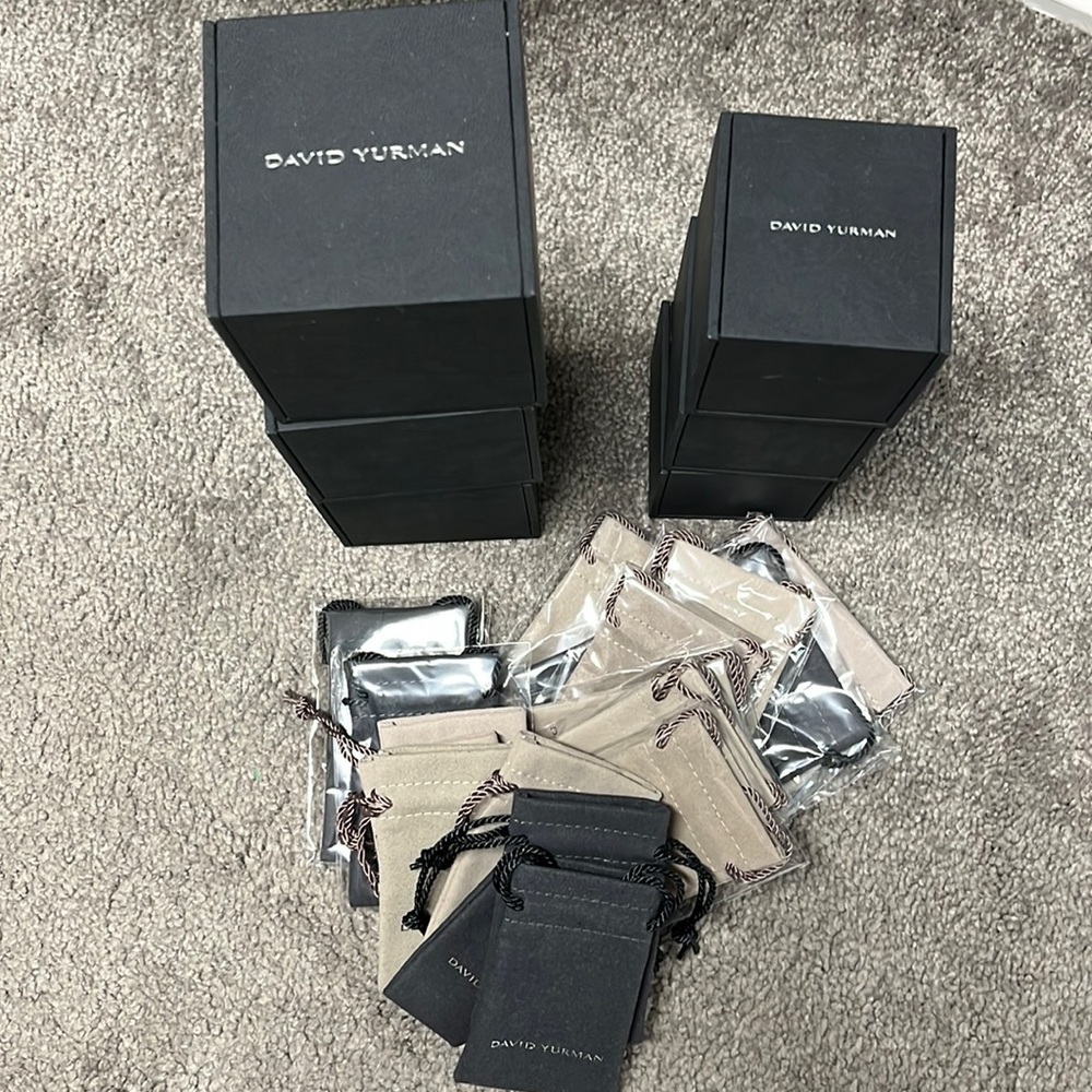 David Yurman jewelry box authentic small and large size